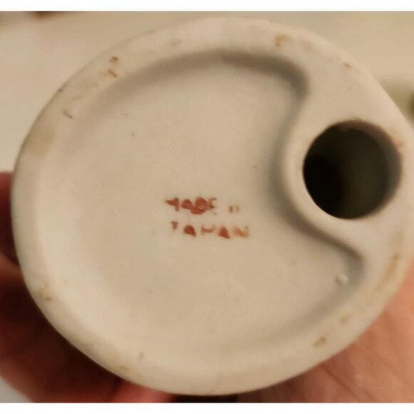 Vintage Sweet Girl Figurine Hand-Painted Pastel Dress Collectible 5" Tall Made I - Picture 3 of 5